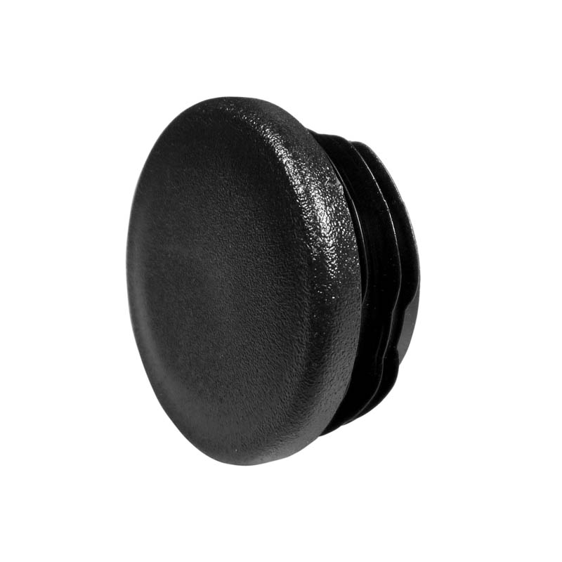 Stopfen aus Kunststoff, 2" (60.3 mm), schwarz, für dünnwandiges Rohr