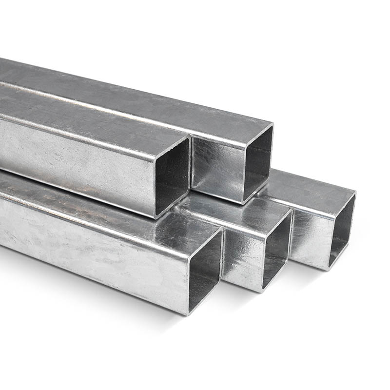 Vierkantrohre Stahl verzinkt 40 x 40mm x 2mm (Standardlänge 6000 mm) 