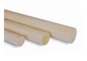 Runder Holzpfahl Ø 42,4 mm x 390 cm