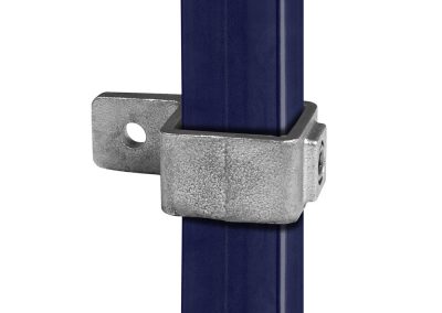 vierkant, Rohrverbinder für Plattenbefestigung - 40 mm